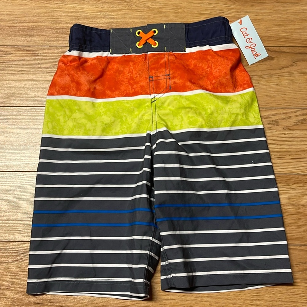 Brand new with tag Size M 8/10 Cat & Jack Boys Swim Trunks